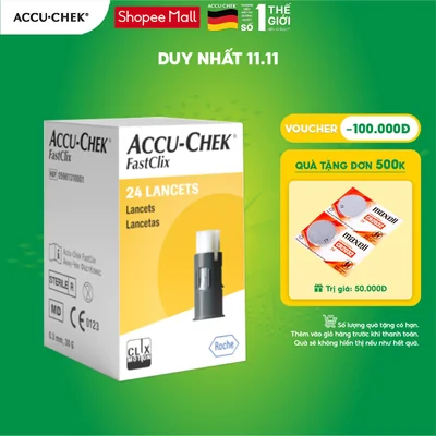 Hộp 50 Que Thử Đường Huyết ACCU CHEK Instant