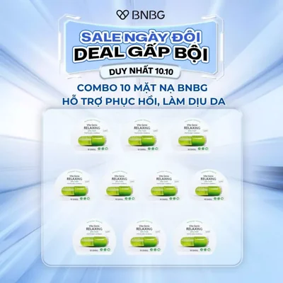 (KOL) Combo 10 Mặt Nạ BNBG Mix Hỗ Trợ Phục Hồi Da ...