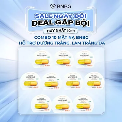 (KOL) Combo 10 Mặt Nạ BNBG Mix Hỗ Trợ Phục Hồi Da ...