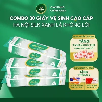  COMBO SIÊU TIẾT KIỆM Mua Bịch GVS HanoiSilk 3 Lớp...