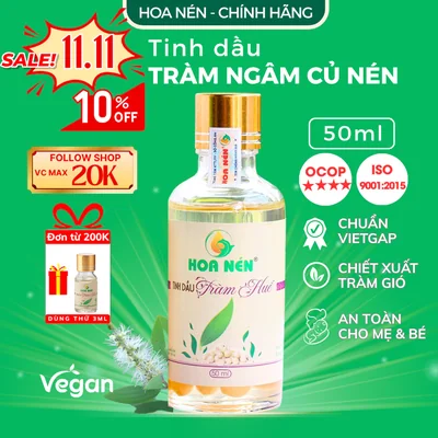 Tinh dầu Tràm Huế Nguyên Chất Hoa Nén 100ml – Chuẩ...