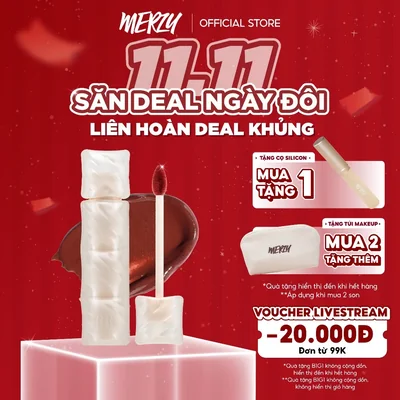  NEW SON PHAO Son Kem Lì Bền Màu Merzy Puffer Velv...