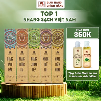 Nhang sạch hương thảo mộc 1kg mix 2 mùi An An cao ...