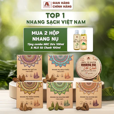 Nhang sạch hương thảo mộc 1kg mix 2 mùi An An cao ...